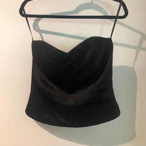 White House Black Market Satin Corset